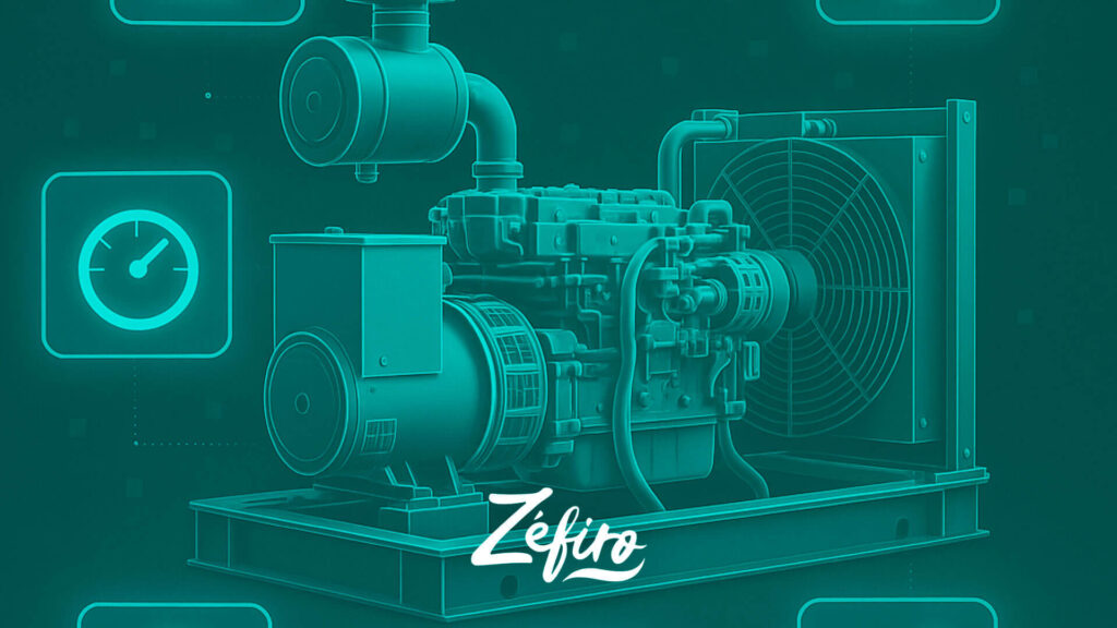 monitoramento de geradores em tempo real